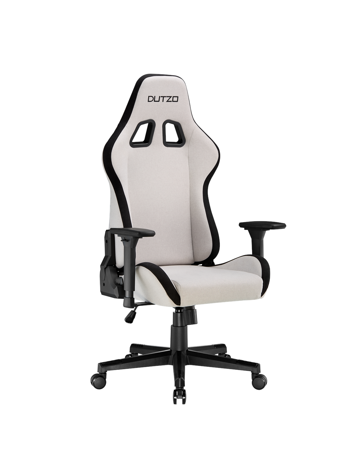 Dutzo E-sports Gaming Stuhl - Hellgrau - Stoff - Bis zu 120 kg - Gaming Stuehle - Dgc-esport-cl-lg