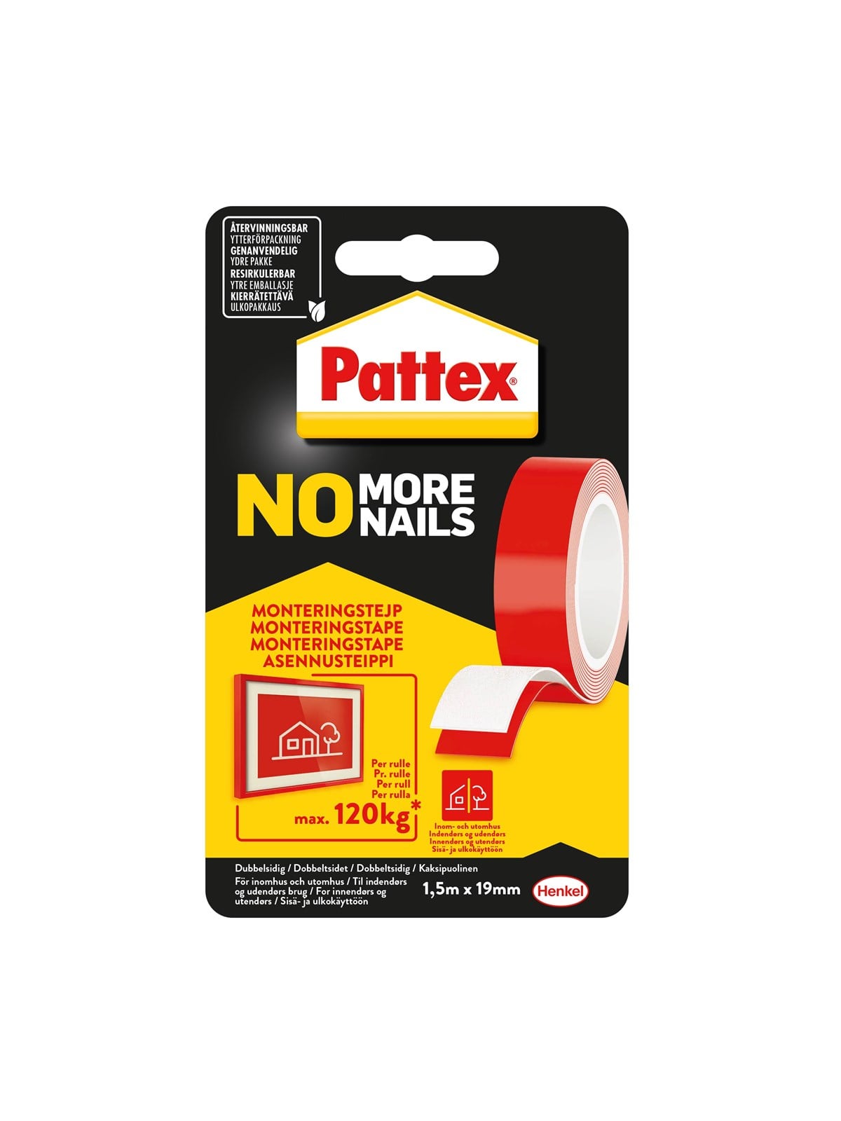 Pattex Tape “ NO More Nails” - Klebeband Und Kleber - 9H 2857833