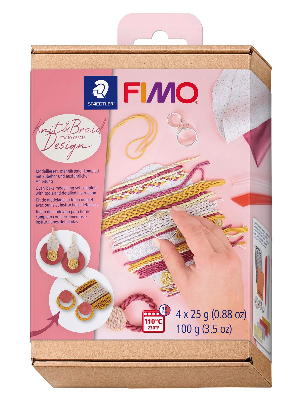 Staedtler Set Mod. Clay Fimo Htc k&b Design - Hobby Zubehoer - 8025 Htc6