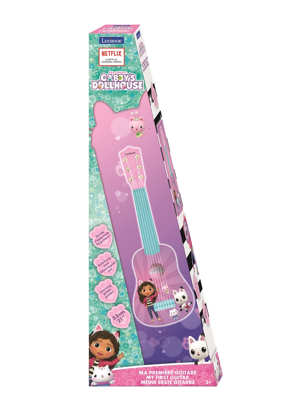 Gabby's Dollhouse My First Guitar 53 cm - Musik - 89005