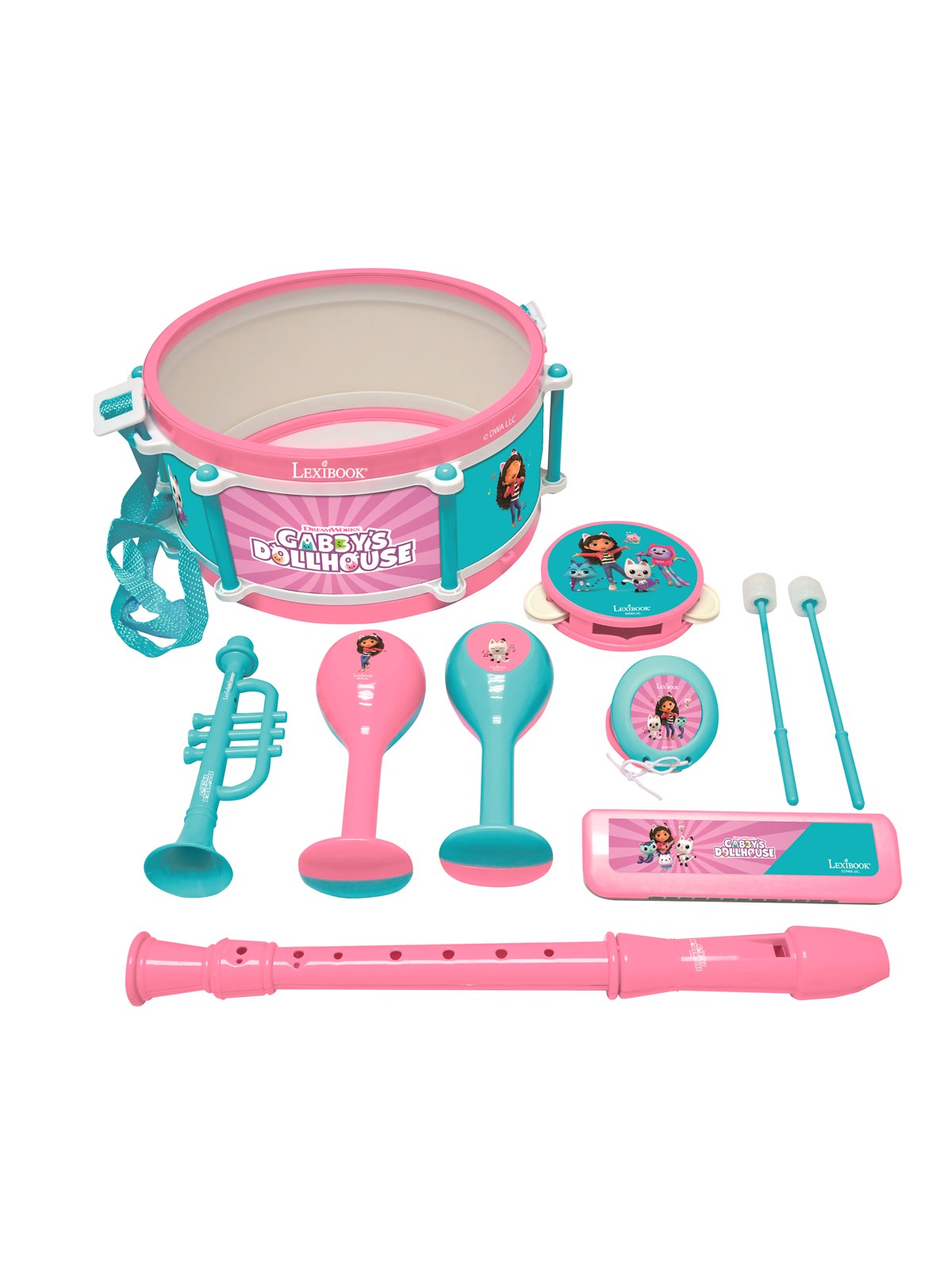 Gabby's Dollhouse Musical Set 7 Pcs - Musik - 89019