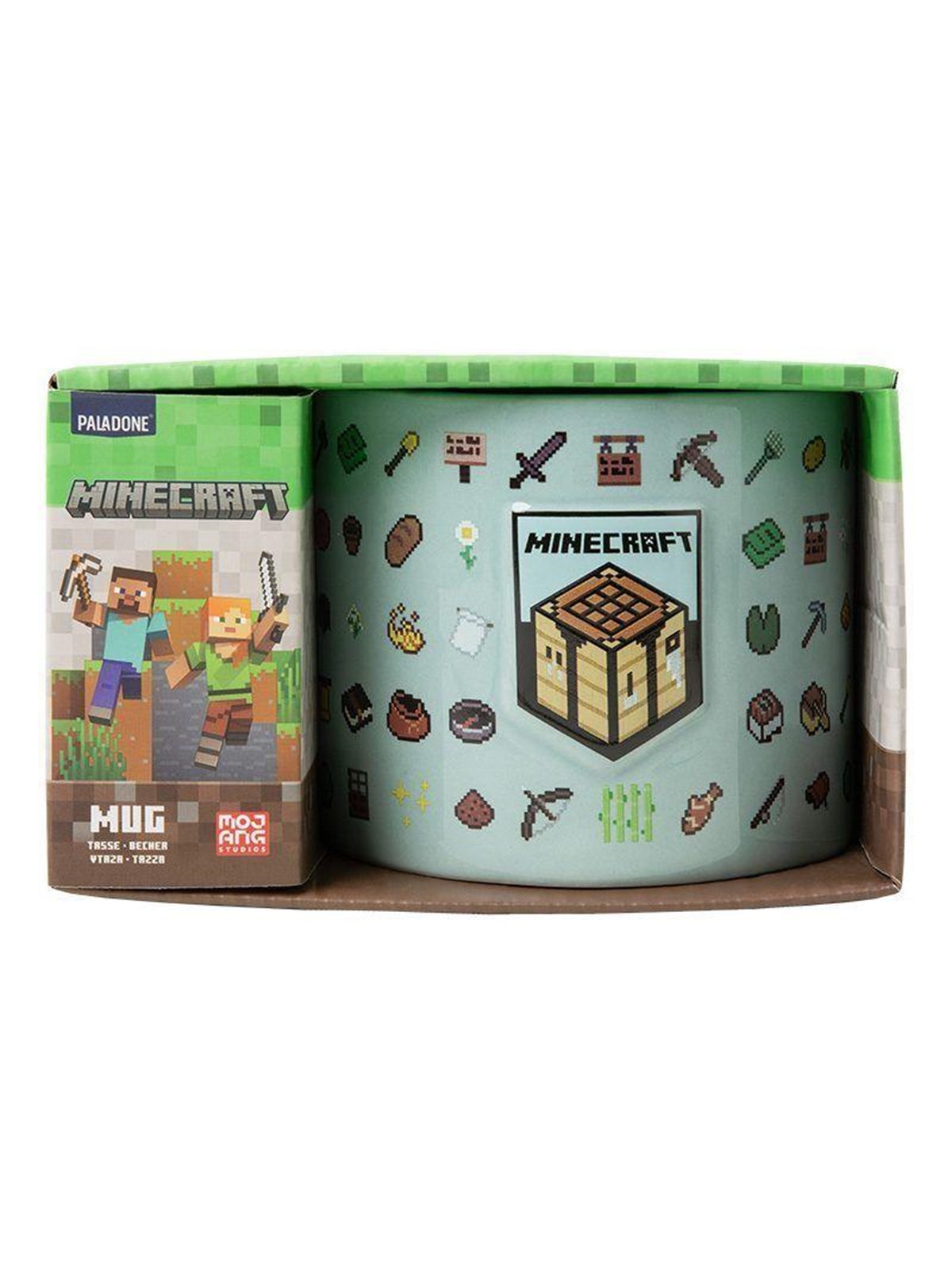 Paladone - Minecraft Embossed Mug - Becher - Merchandise - Pp14641mcf