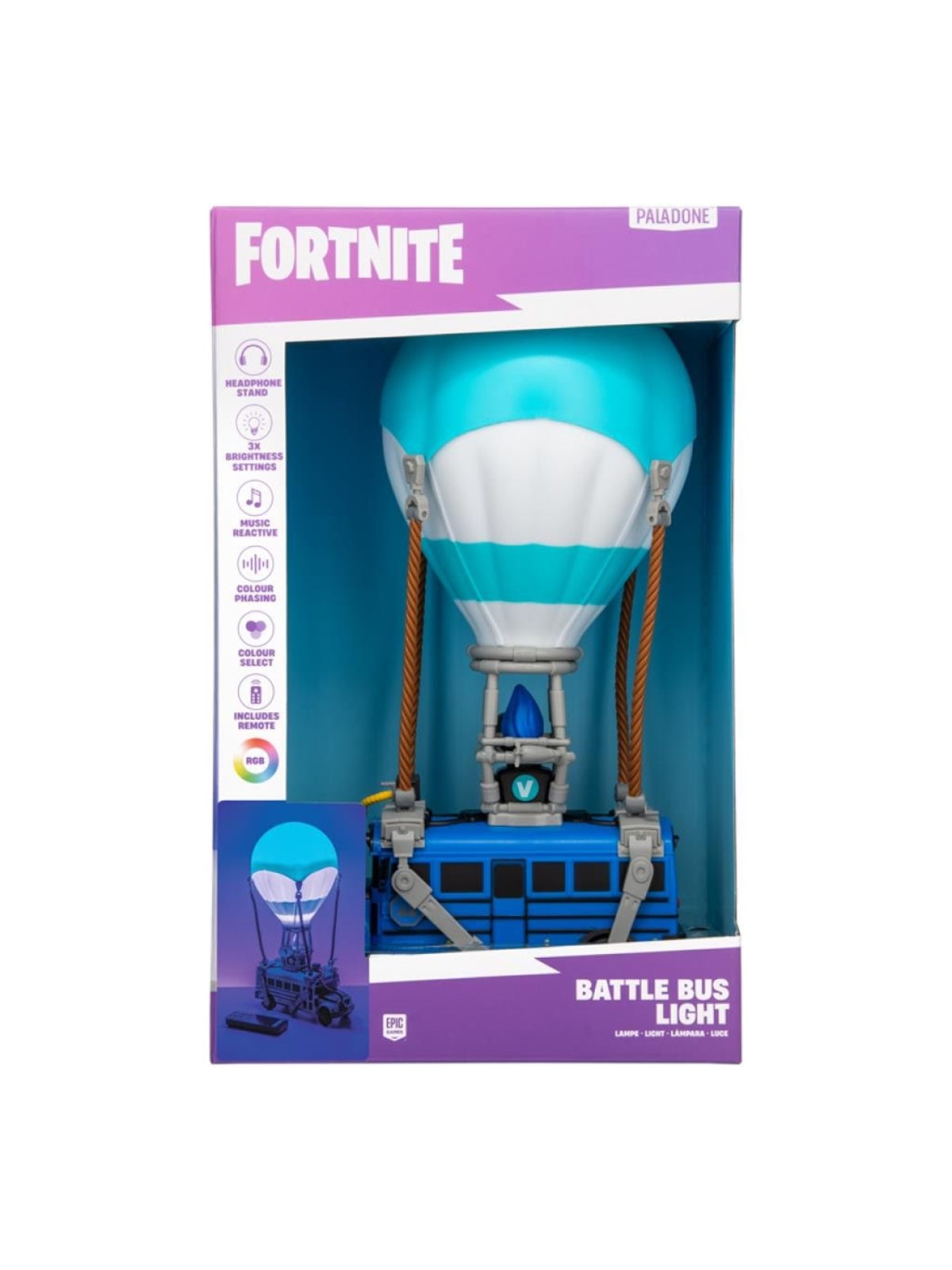 Paladone Fortnite Battle Bus Diorama Light - Kinder Lampen - Pp14504fo