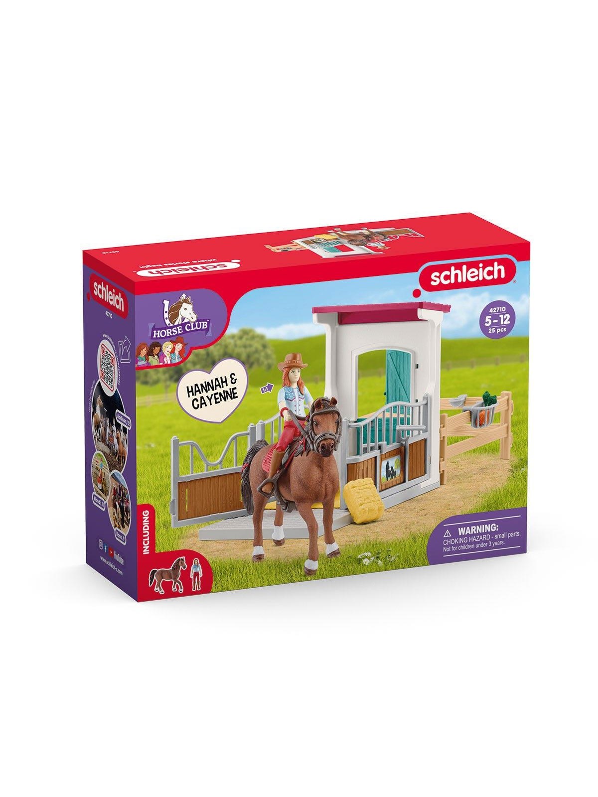 Schleich Horse Club Horse Box With Hannah & Cayenne - 42710
