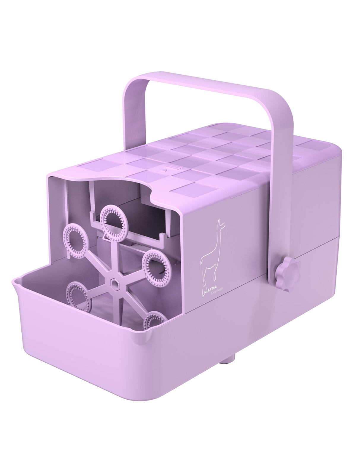 Lalarma Proffesionel Bubble Maschine - Purple - Spiele im Freien - Lalar-probubble-purple