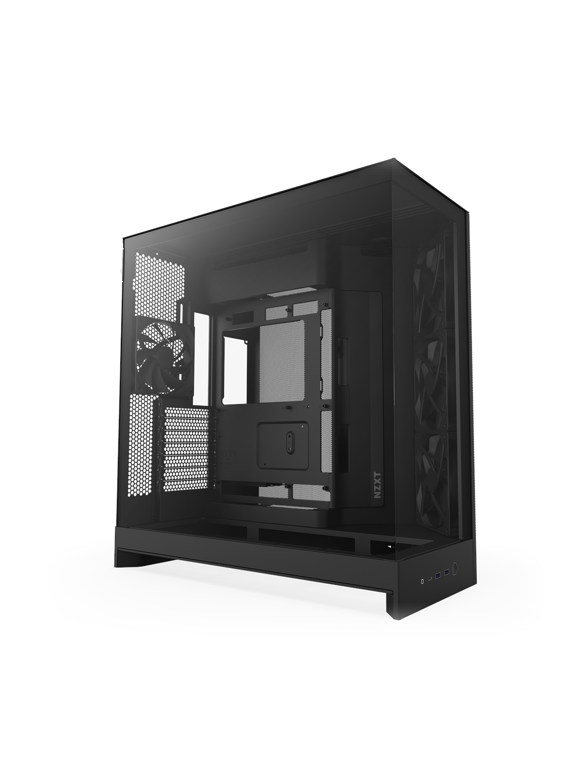 Nzxt H9 Flow (2025) - All Black - Gehäuse - Miditower - Schwarz - Gehaeuse - Cm-h92fb-01