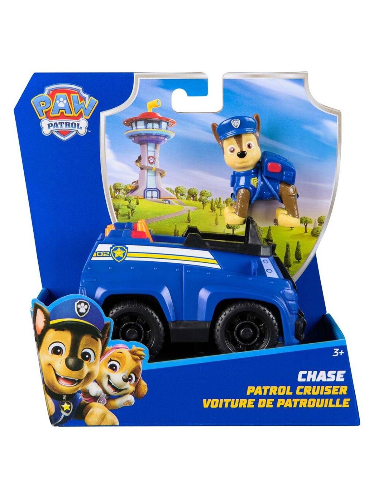 Paw Patrol Basic Vehicle 2.0 - Chase - Figuren - 6071210