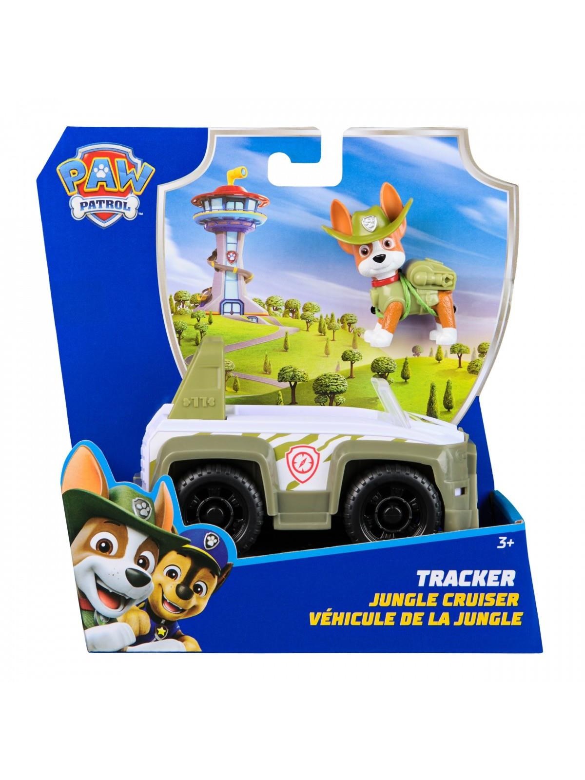 Paw Patrol Basic Vehicle 2.0 - Tracker - Figuren - 6071224