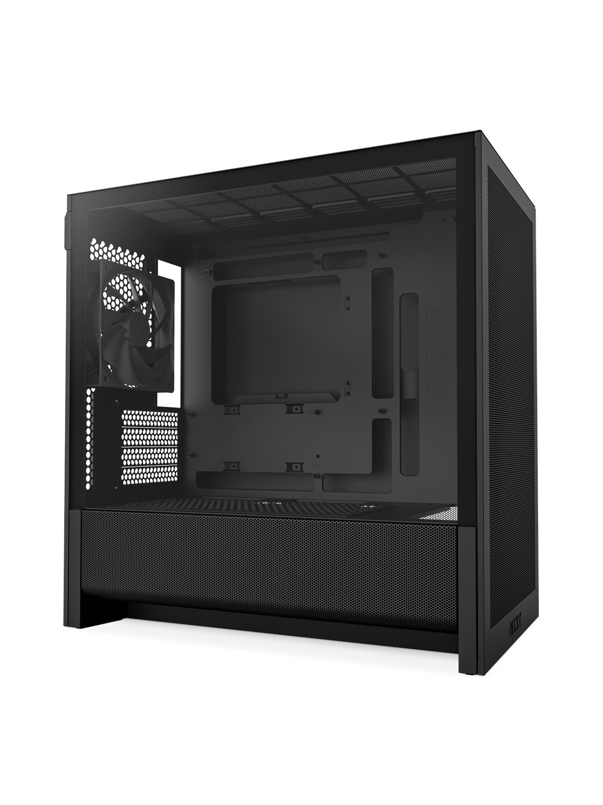 Nzxt H3 Flow (2025) - All Black - Gehäuse - Miditower - Schwarz - Gehaeuse - Cc-h31fb-01