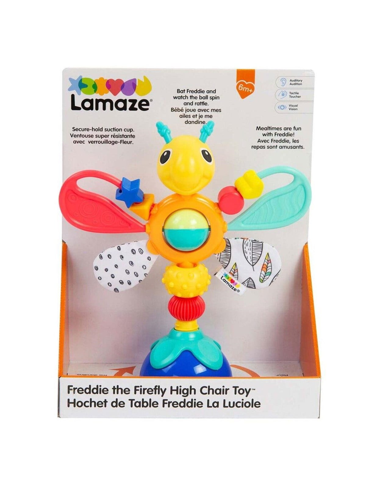 Lamaze Freddie The Firefly Highchair Toy - Baby Spielzeug - 0796714272436