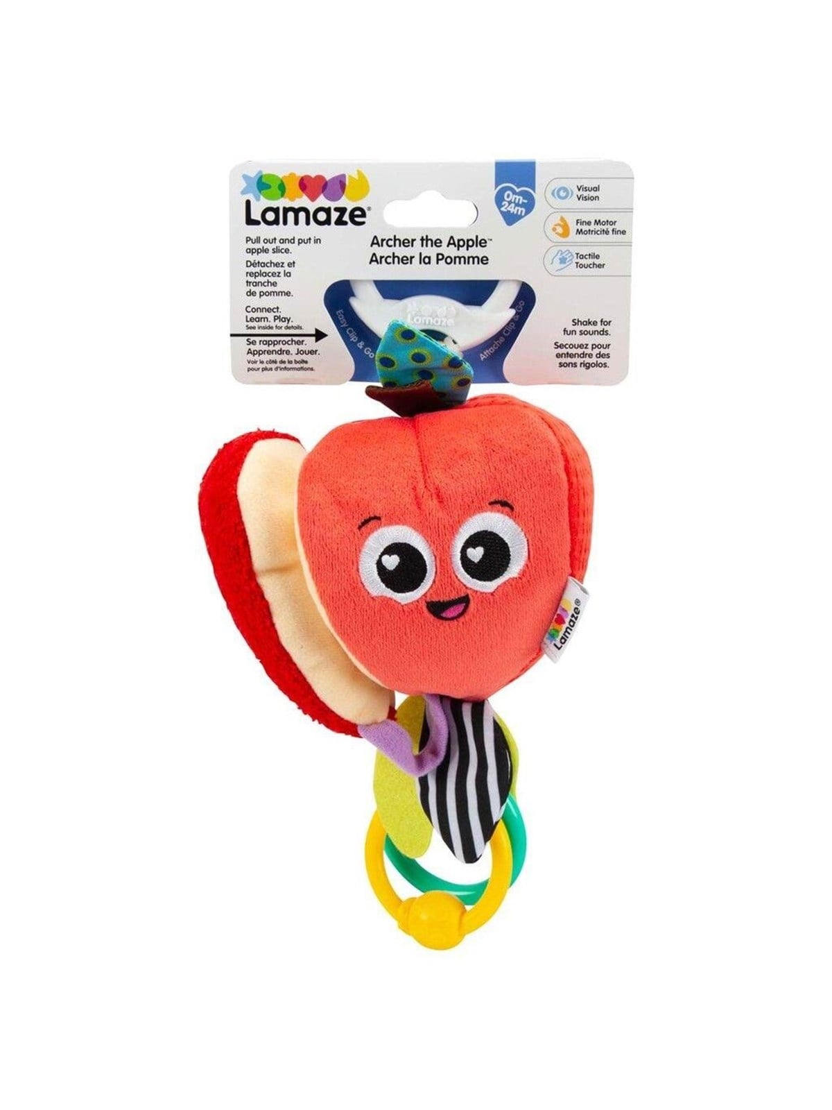 Lamaze Archer The Apple Clip & Go - Baby Spielzeug - 941-273831