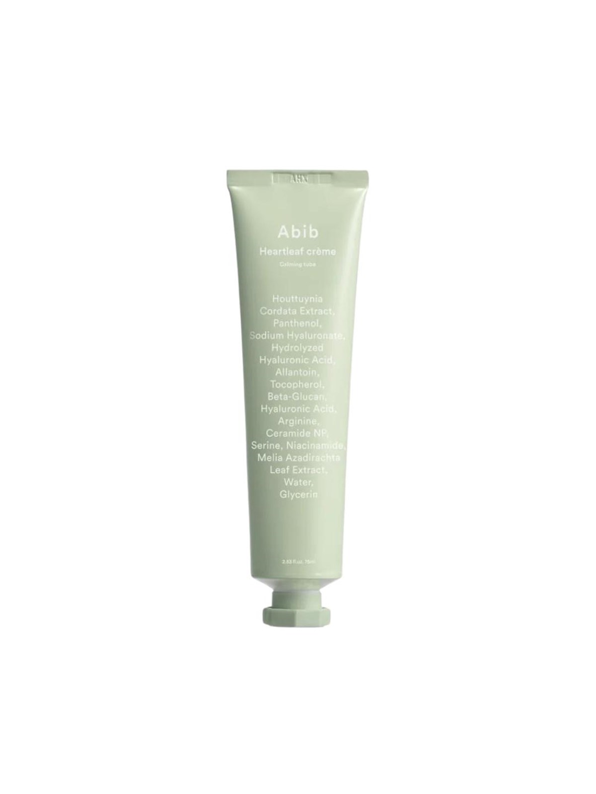Abib Heartleaf Crème Calming Tube 75ml - Gesichtspflege - 8809864762503