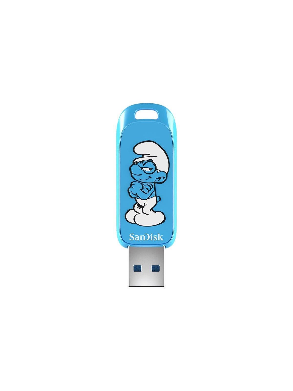 Sandisk Die Schlümpfe - Klugscheißer Schlumpf - 64gb - Usb-stick - Usb Stick - Sdczis-064g-g46