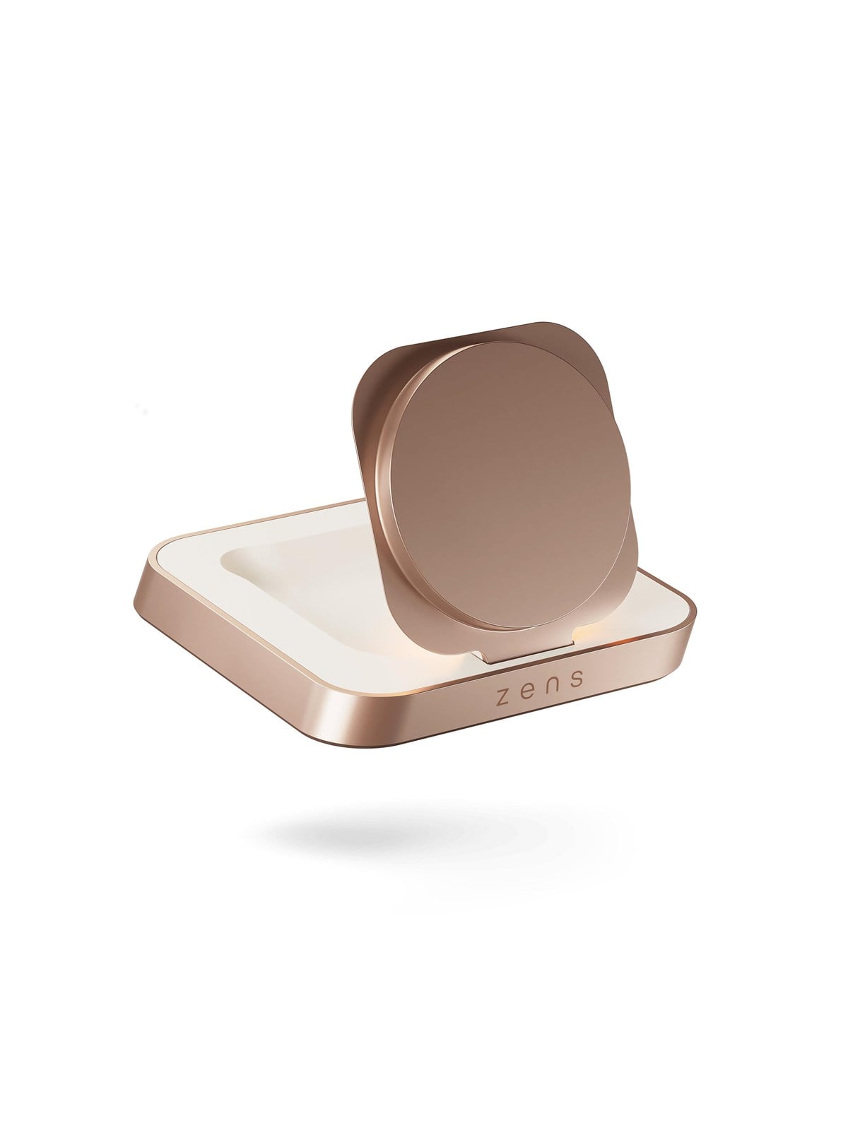 Zens Magnetic Nightstand Charger Copper - Handys Adapter Und Ladegeraete - Zesc16w/00