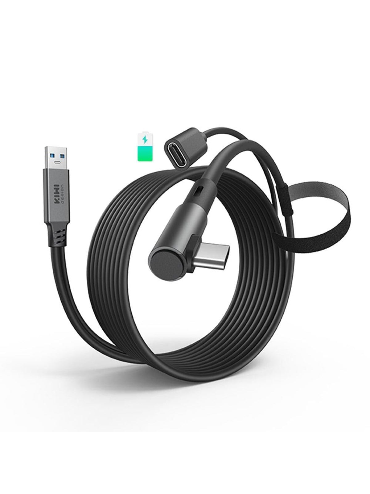 Kiwidesign 5m Link Cable With 18w Charging - Black - VR Zubehoer - Qc-8u