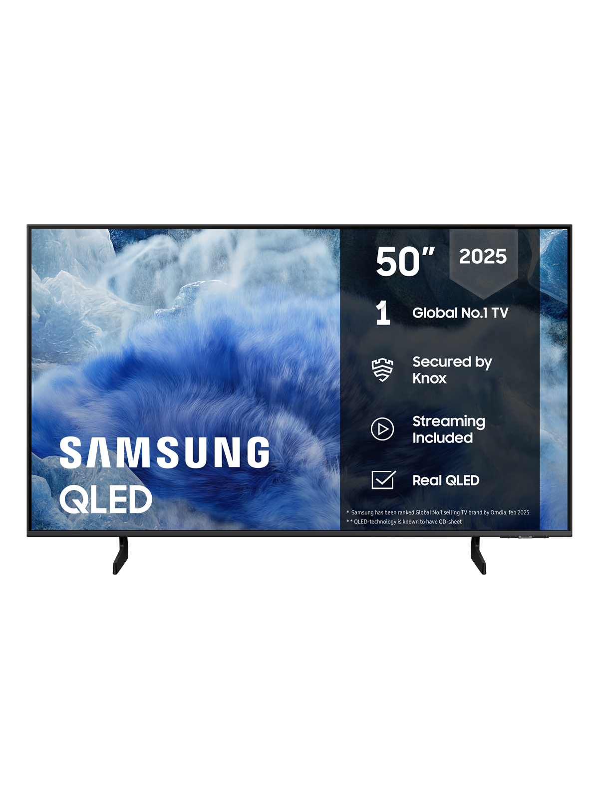 Samsung 50" Flachbild TV Qled 4K Tq50q8faauxxc