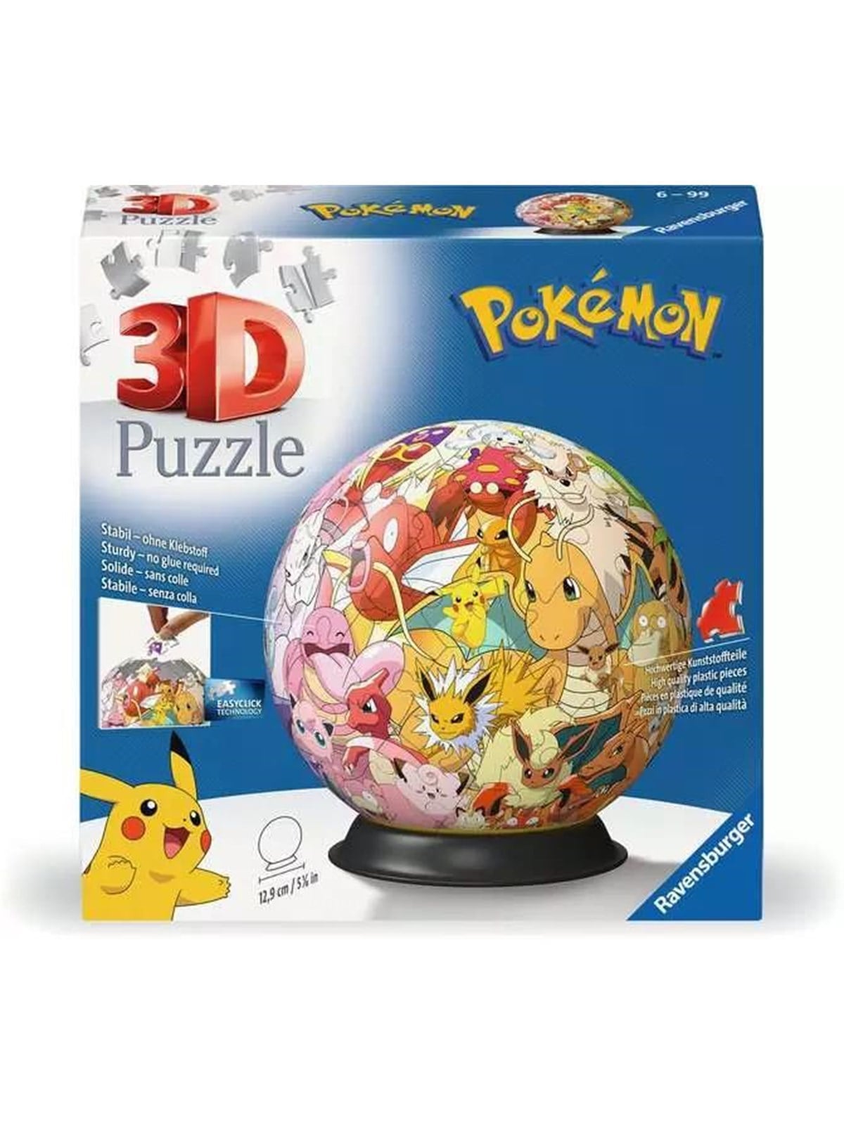 Ravensburger Puzzle Ball: Pokémon - Kanto Region 3D Puzzle - 10311595