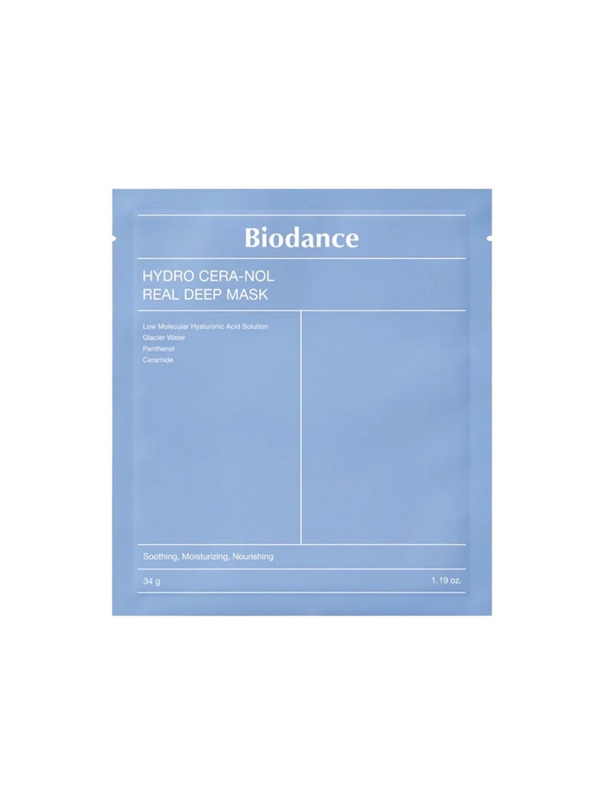 Biodance Hydro Cera-nol Real Deep Mask 1 Pcs - Gesichtspflege - 8809937360964