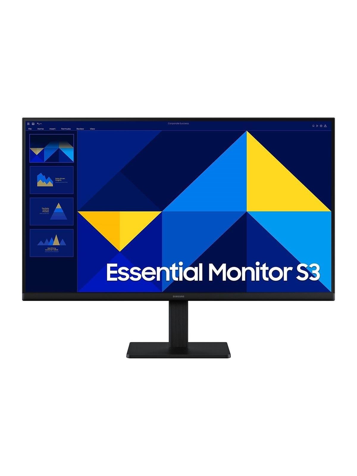 27" Samsung Essential S3 S27d304gau - 1920x1080 (Fhd) - 100hz - Ips - Bildschirm - Ls27d304gauxen