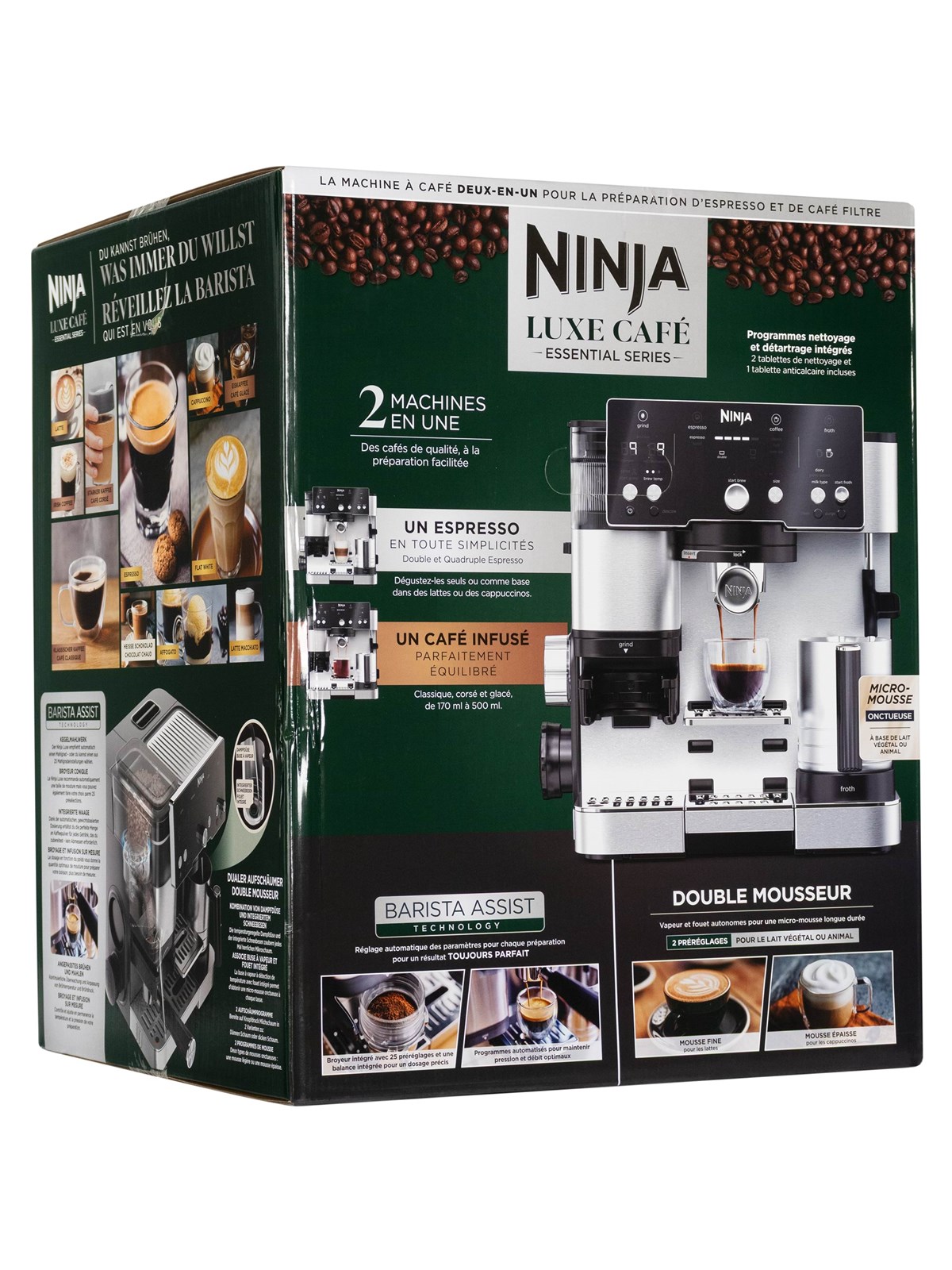 Ninja Luxe Essential Es501eu - Kaffeezubereitung
