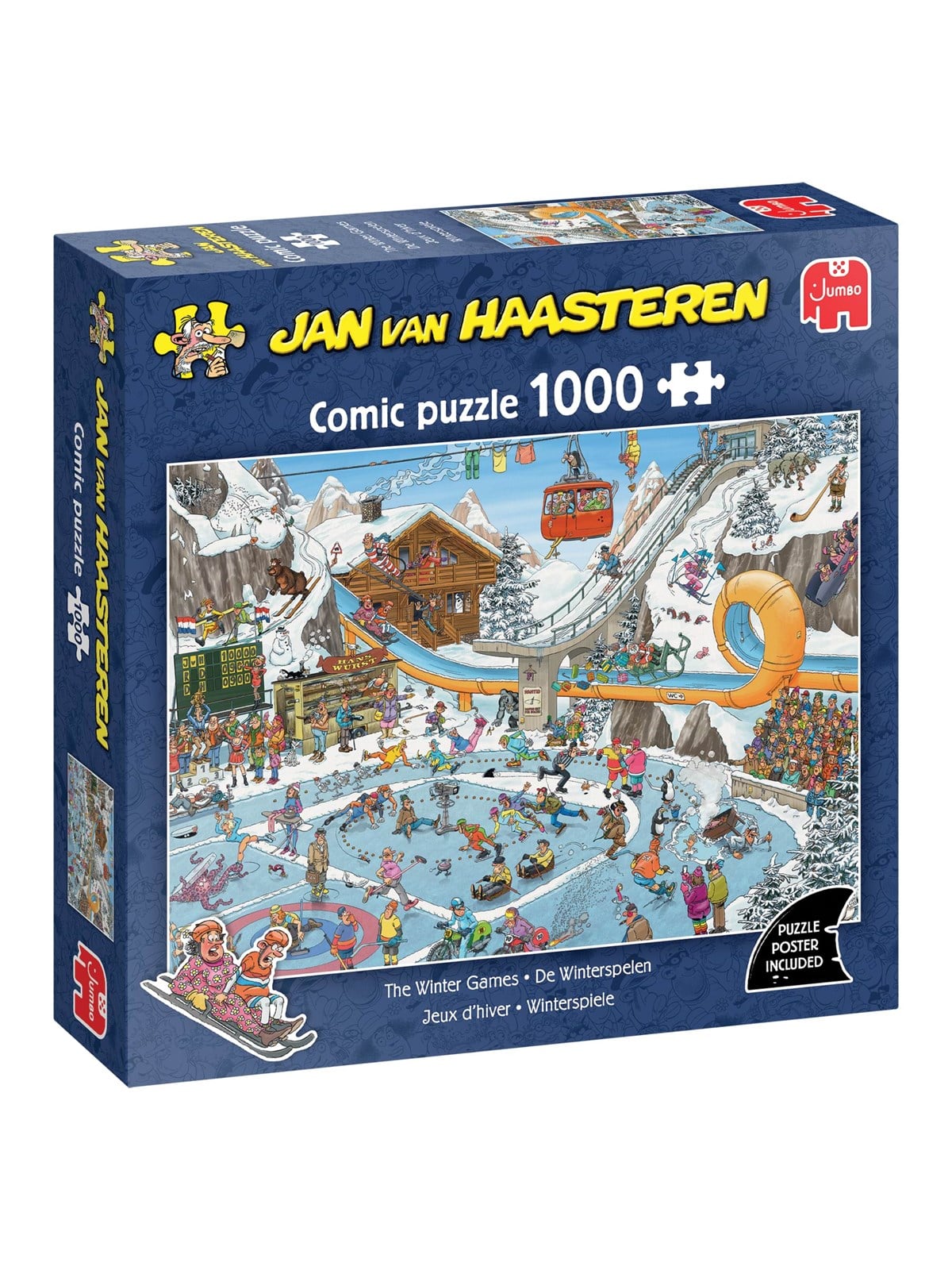 Jan Van Haasteren The Winter Games (1000) - Puzzle - 1110100601