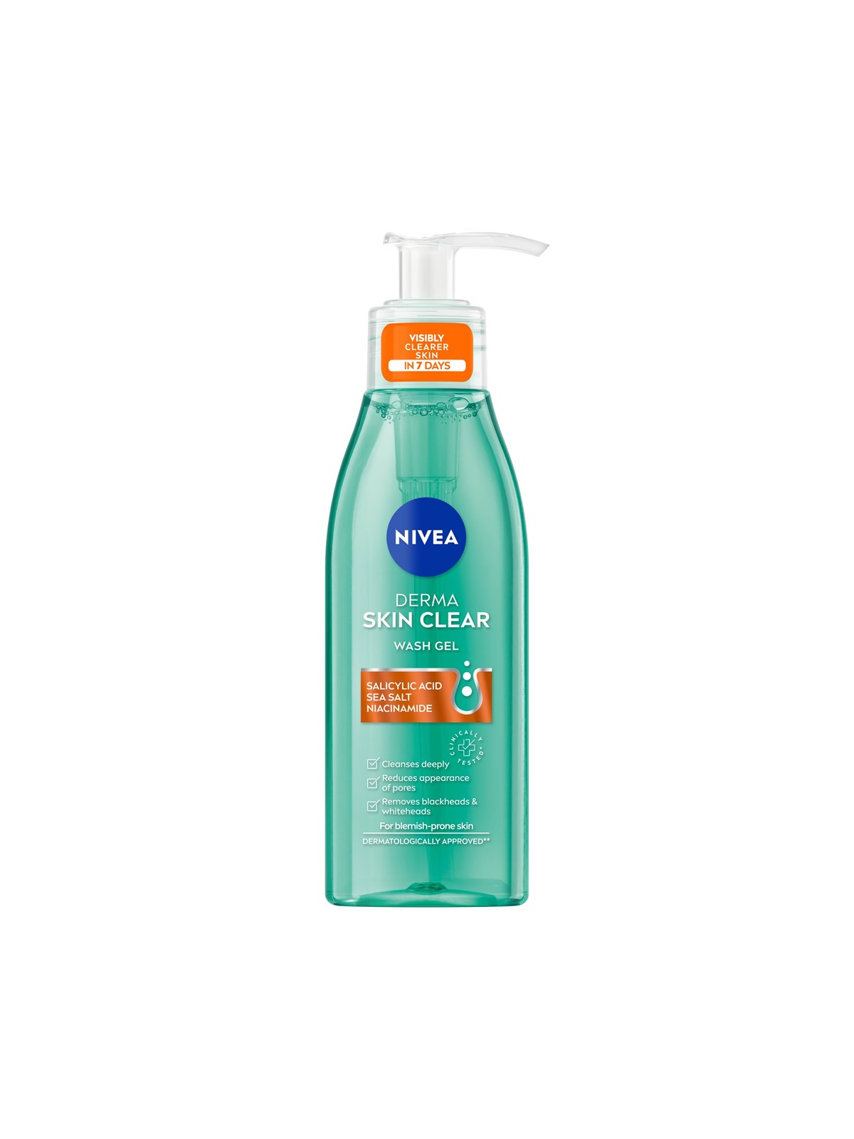 Nivea Derma Skin Clear Waschgel 150ml - Gesichtspflege - 4005900974563