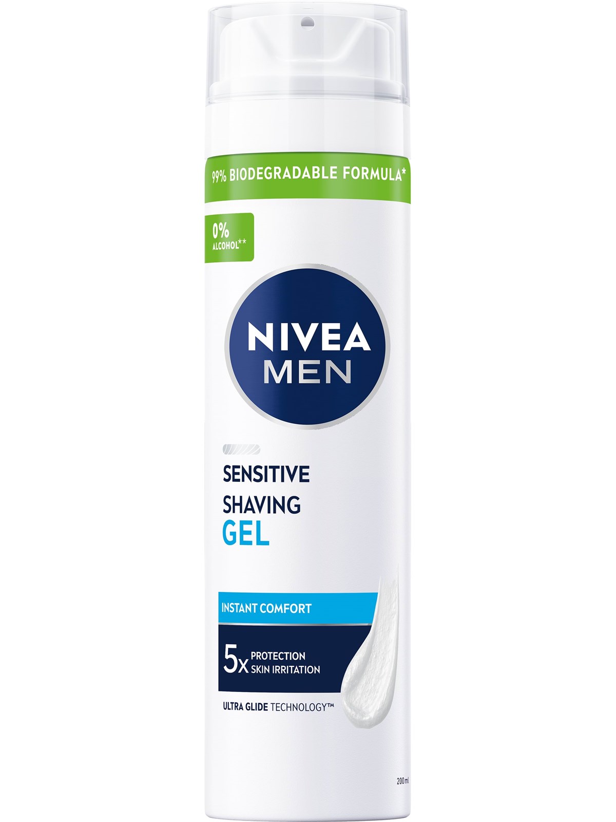 Nivea Sensitive Rasiergel 200ml - Gesichtspflege - 4005808222933
