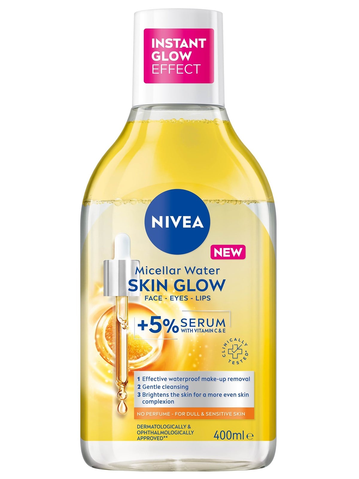 Nivea Mizellenwasser Skin Glow 400ml - Gesichtspflege - 4006000068428