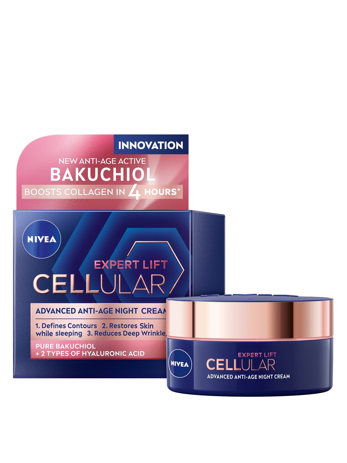 Nivea Cellular Expert Lift Nachtpflege 50ml - Gesichtspflege - 4005900599469