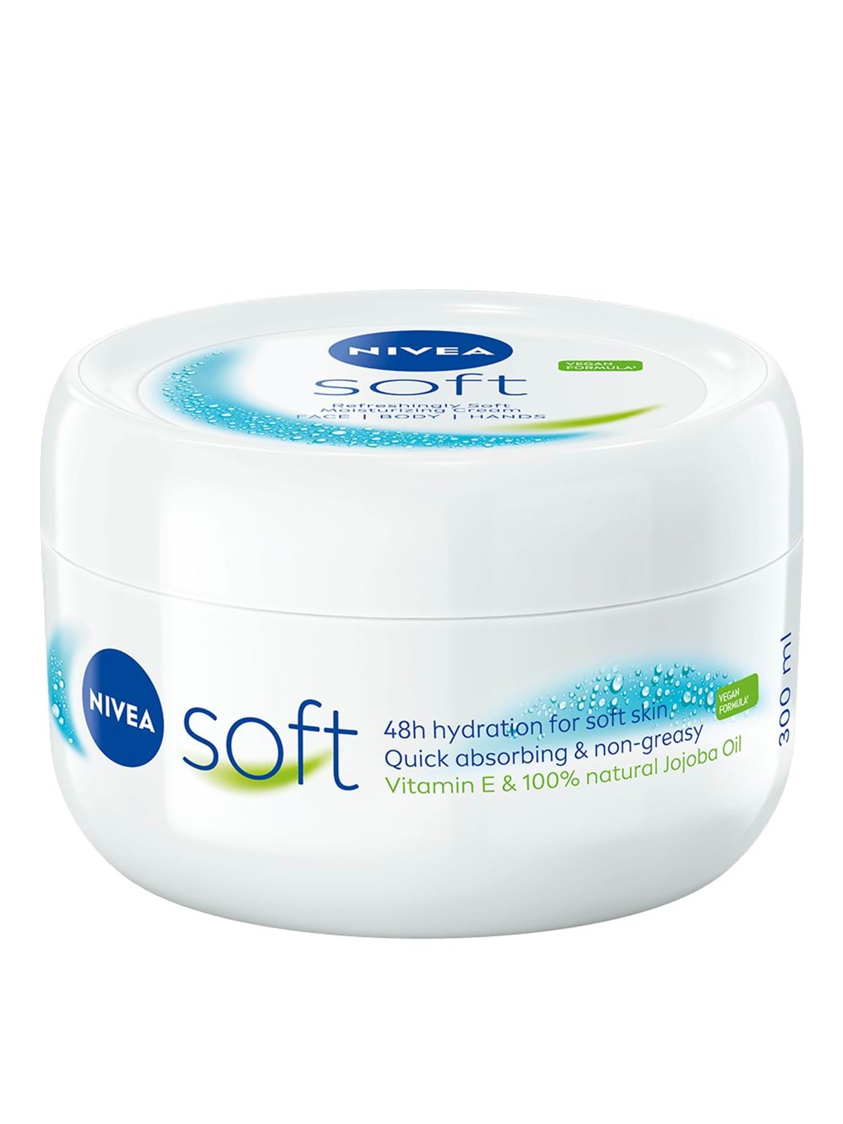 Nivea Nivea Soft Erfrischende Feuchtigkeitscreme 300ml - Koerperpflege - 4005900967473