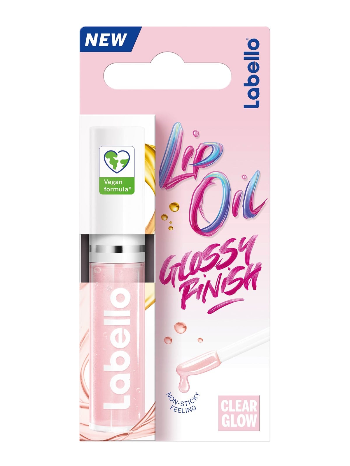 Labello Lip Oil Clear Glow 5,5g - Gesichtspflege - 4006000063416