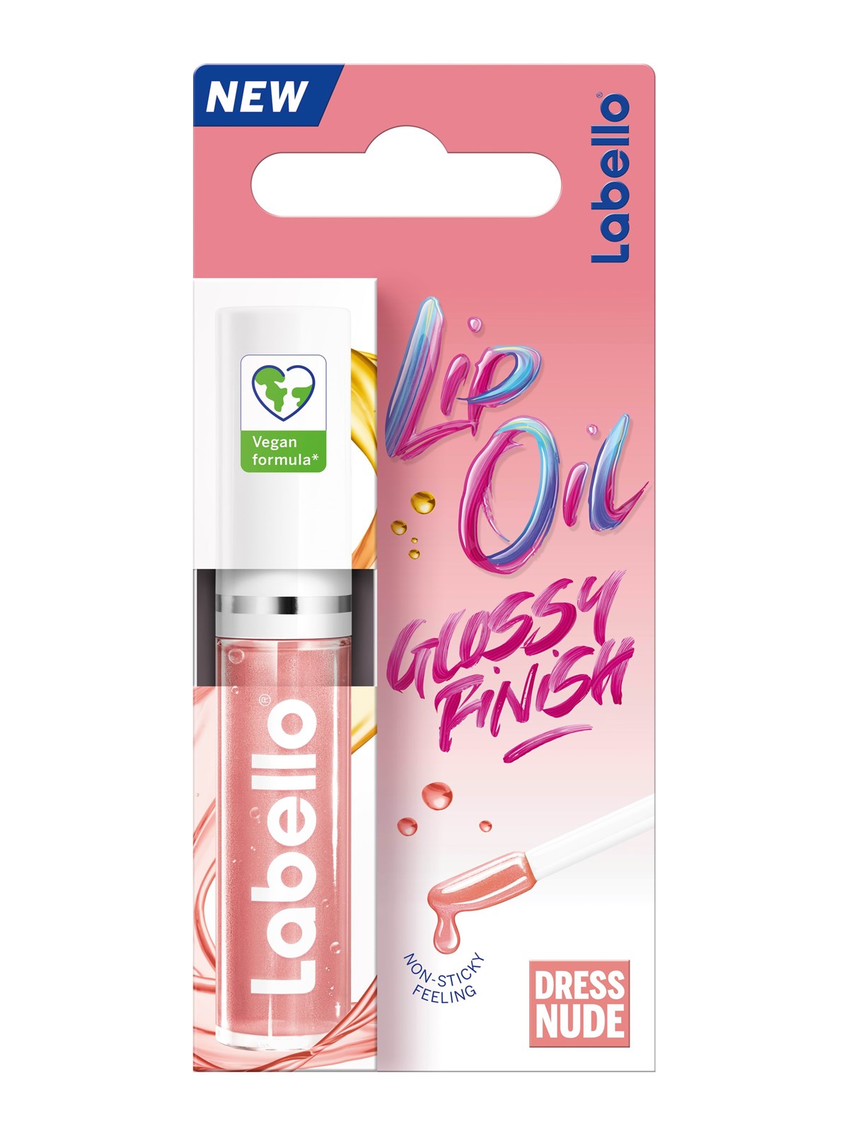 Labello Lip Oil Dress Nude 5,5g - Gesichtspflege - 4006000064529