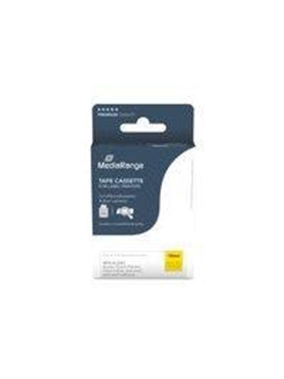 Mediarange - Label Tape - Laminated - 1 Cassette(s) - Roll (1.2 cm x 8 m) (Alternative For: Brother Tz-631 Brother Tze-631) - Papier Fotopapier Und 