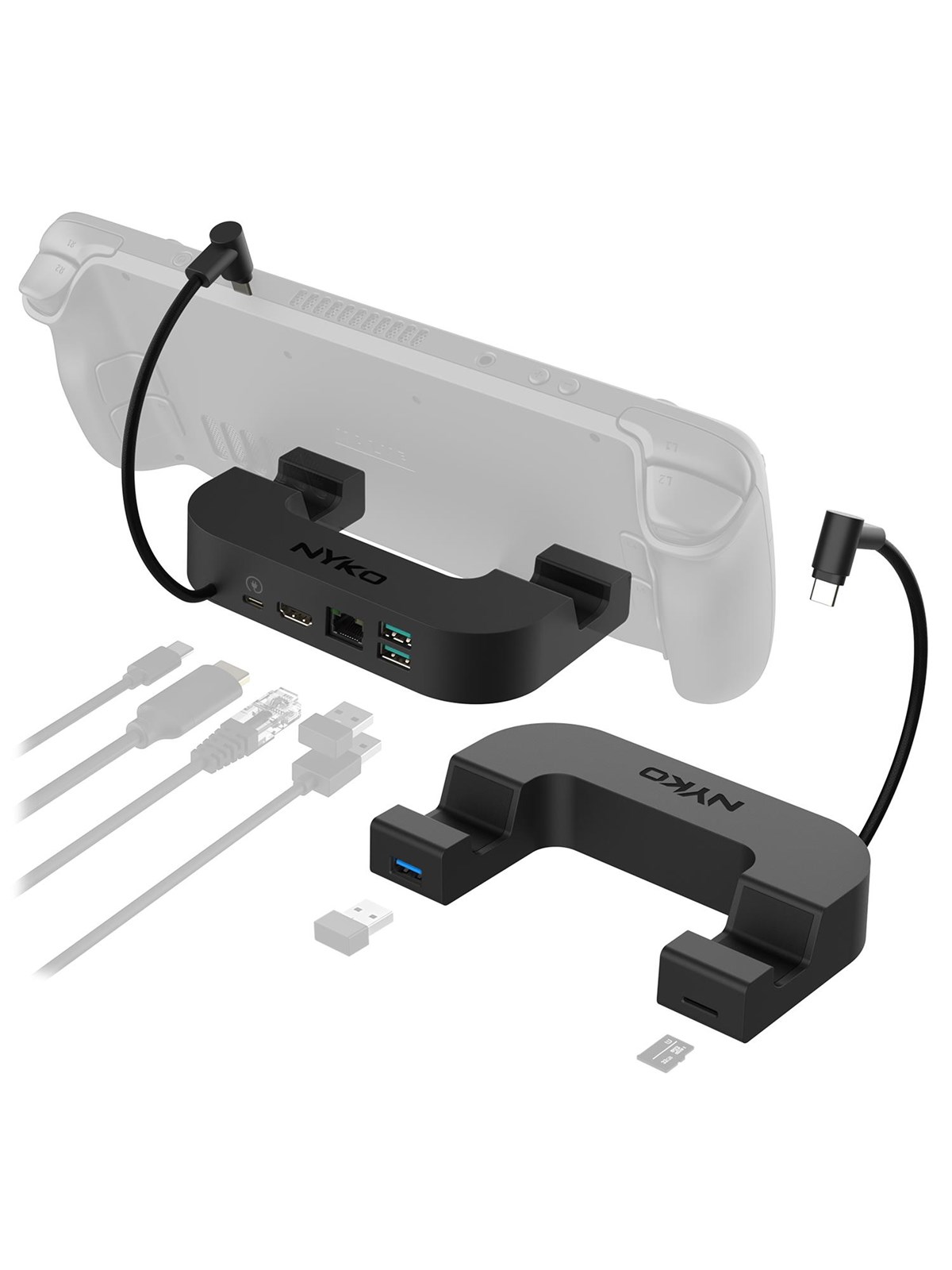 Nyko Power Dock 7-in-1 Usb-c Docking Station - Steam Deck - Gaming Zubehoer - 303583