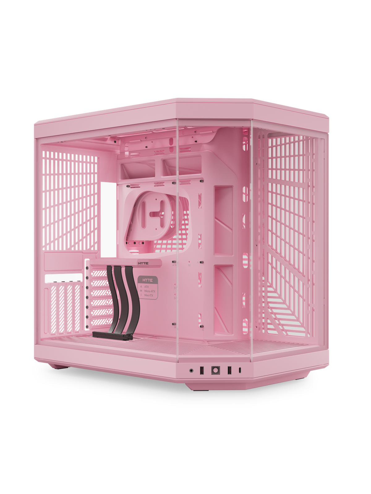 Hyte Y70 Strawberry Milk (Pink) - Gehäuse - Miditower - Rosa - Gehaeuse - Cs-hyte-y70-sm