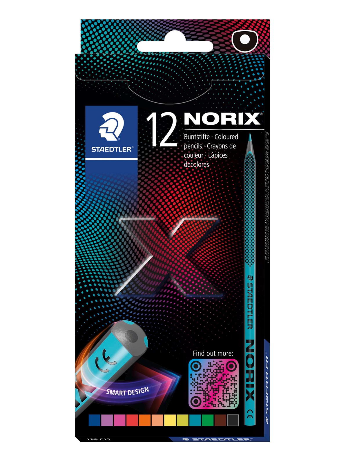 Staedtler Col. Pencil Norix 12pc 100% Pefc - Utensilien Zum Schreiben Und Zeichnen - 186 C12
