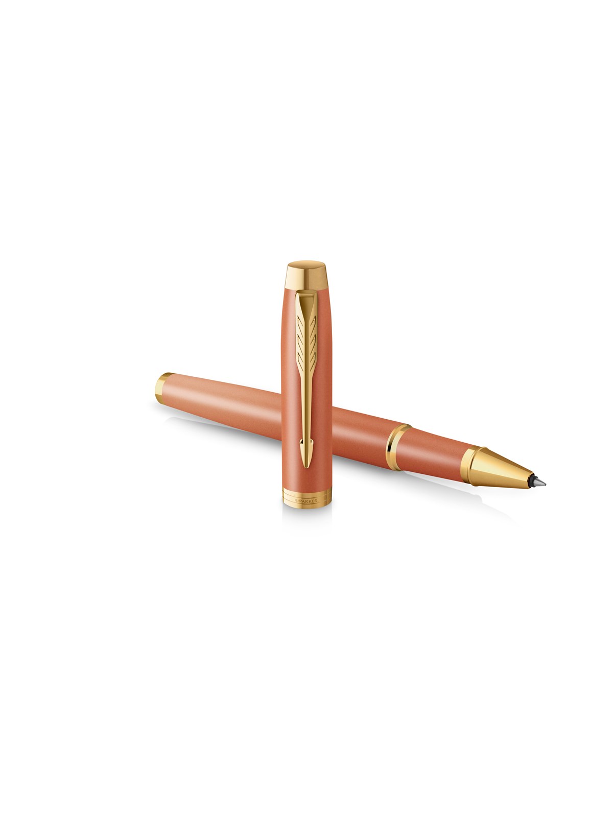 Parker IM Writing Rituals Rollerball Uplifting Orange Finish With Gradient & Gold Trims Fine Point Black Ink Gift Box - Utensilien Zum Schreiben Und 