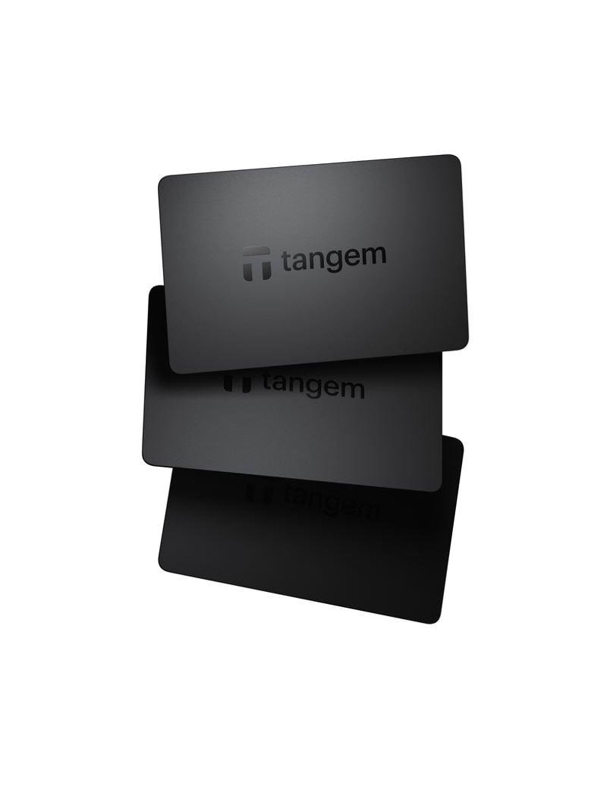 Tangem Wallet - 3-card Set - Black - Systemzubehoer - Tg128x3-b