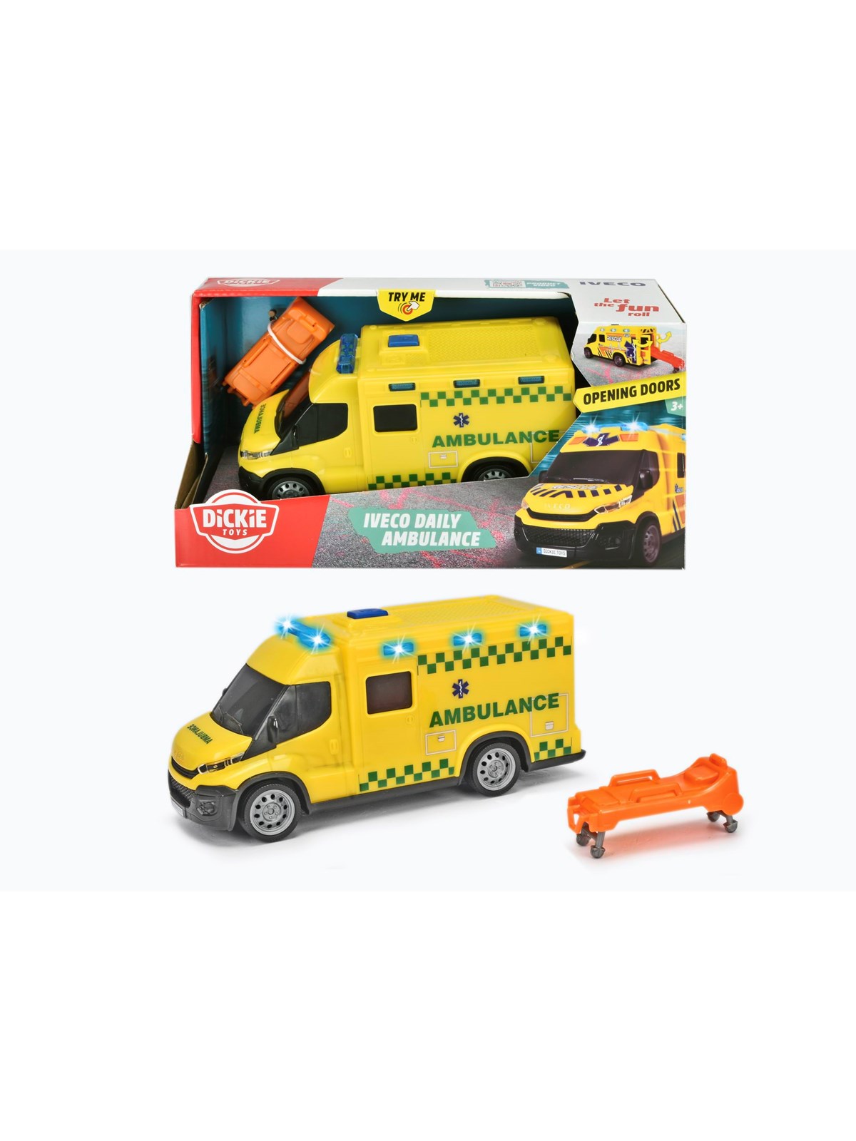 Dickie Iveco Daily Ambulance - Danish - Spielzeugauto - 203713014sd1