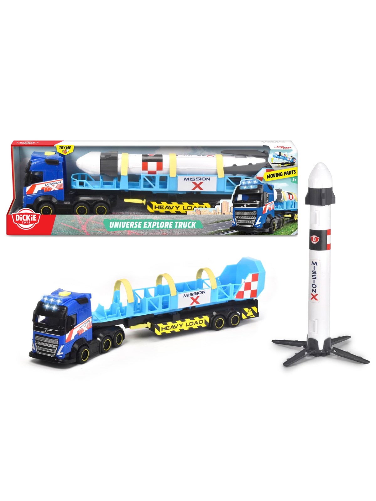 Dickie Universe Explore Truck - Spielzeugauto - 203747013y06