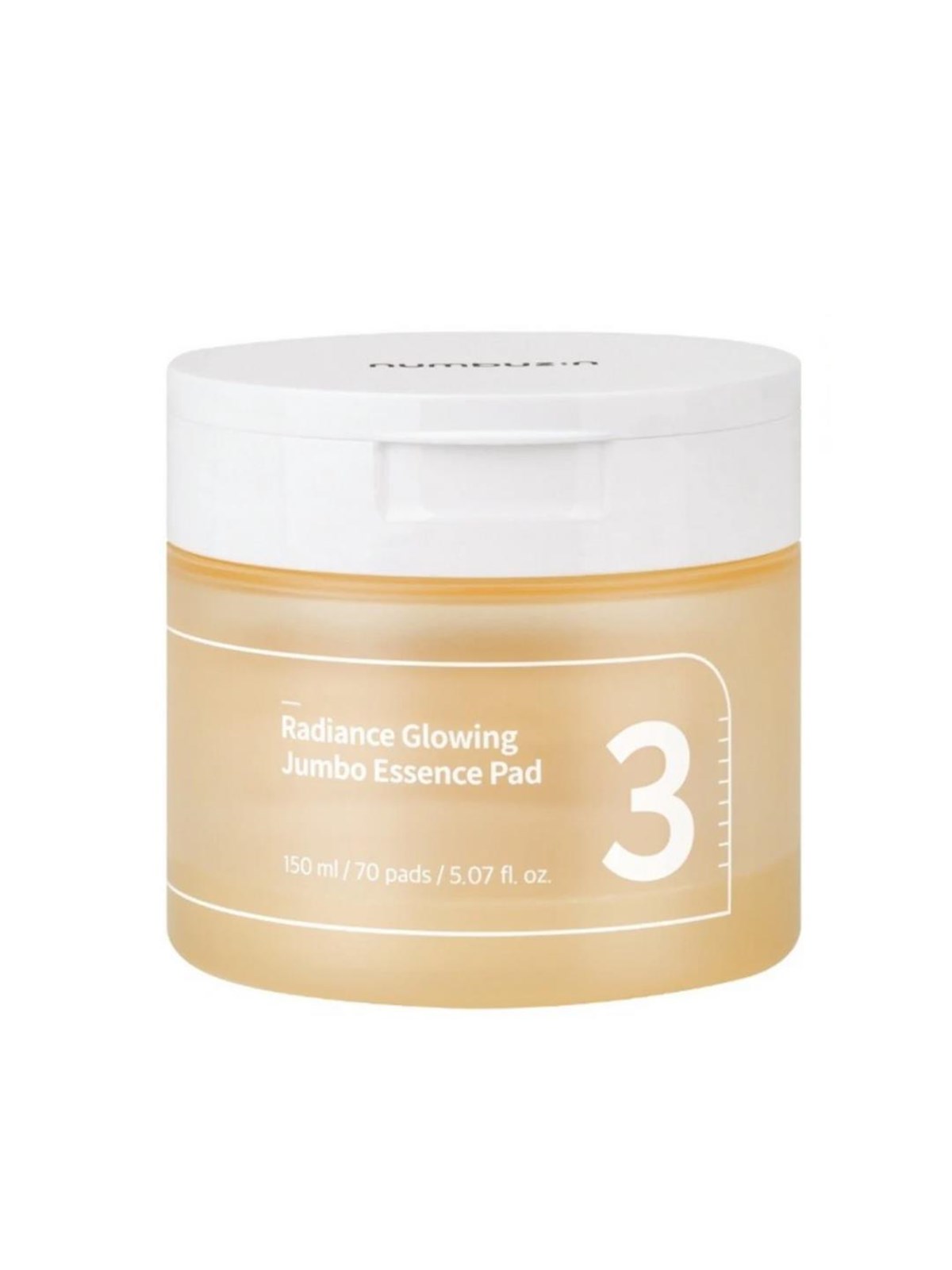 Numbuzin No.3 Radiance Glowing Jumbo Essence Pad - Gesichtspflege - 8809652580982