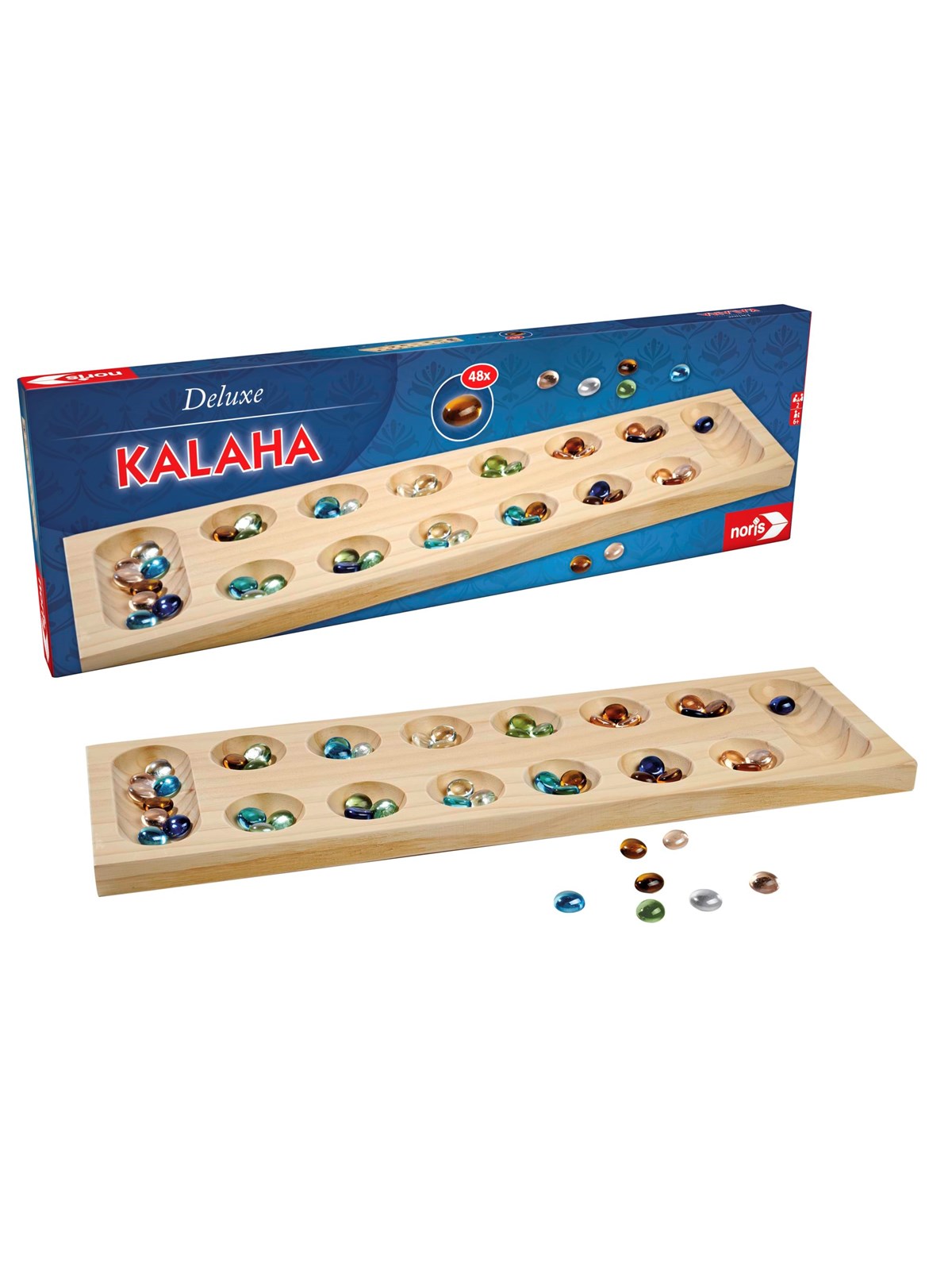 Noris Deluxe Kalaha - Brettspiele - 606101981