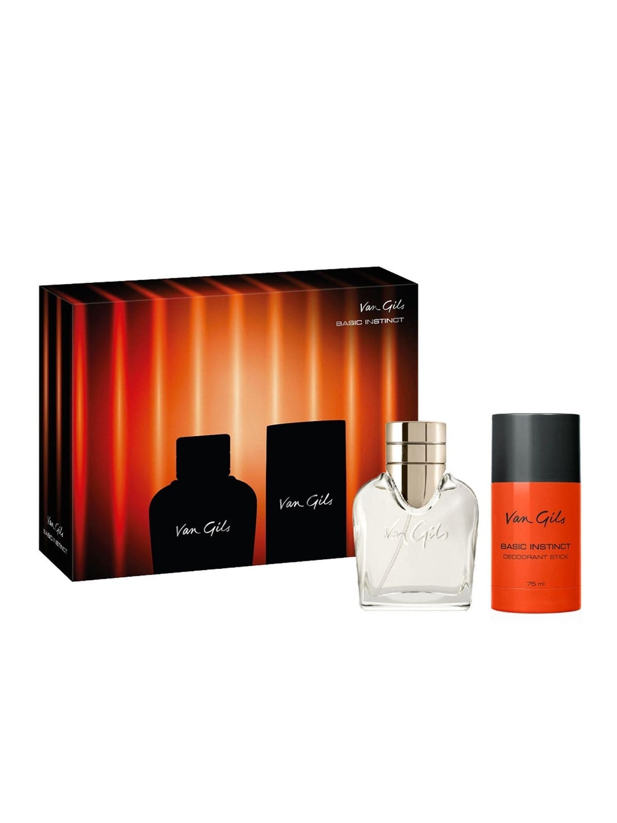 Van Gils Basic Instinct Edt 40 ml Deodorant Stick 75 ml - Geschenkbox - 12300330025