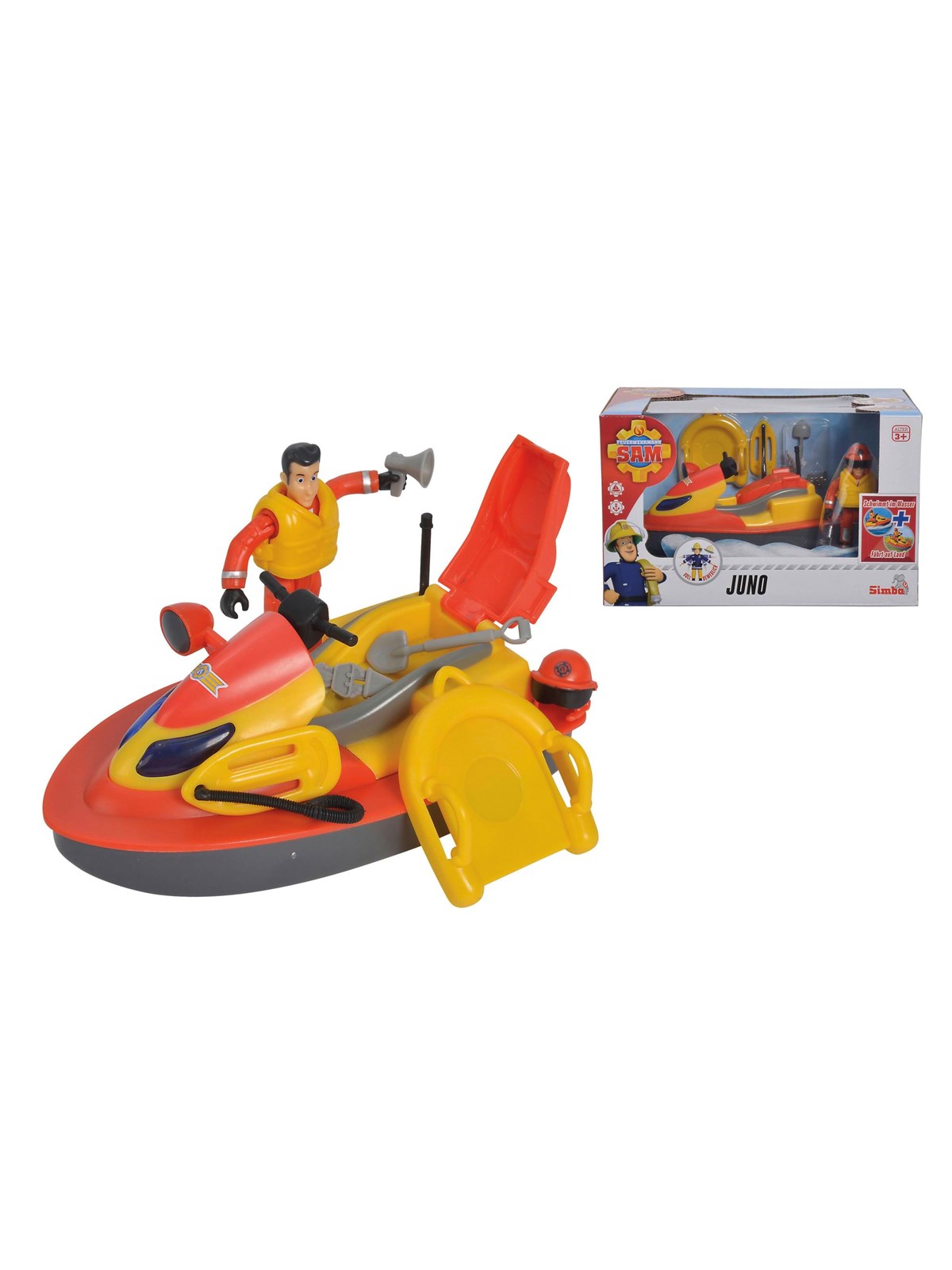Simba Sam Juno Jet Ski Incl. Figurine - Dolls Accessories - 109252570038