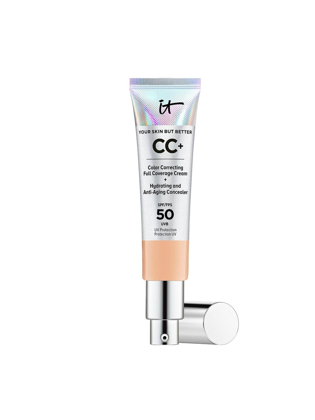 IT Cosmetics CC+ Foundation Spf 50 - Neutral Medium - Make Up - 3605971979347