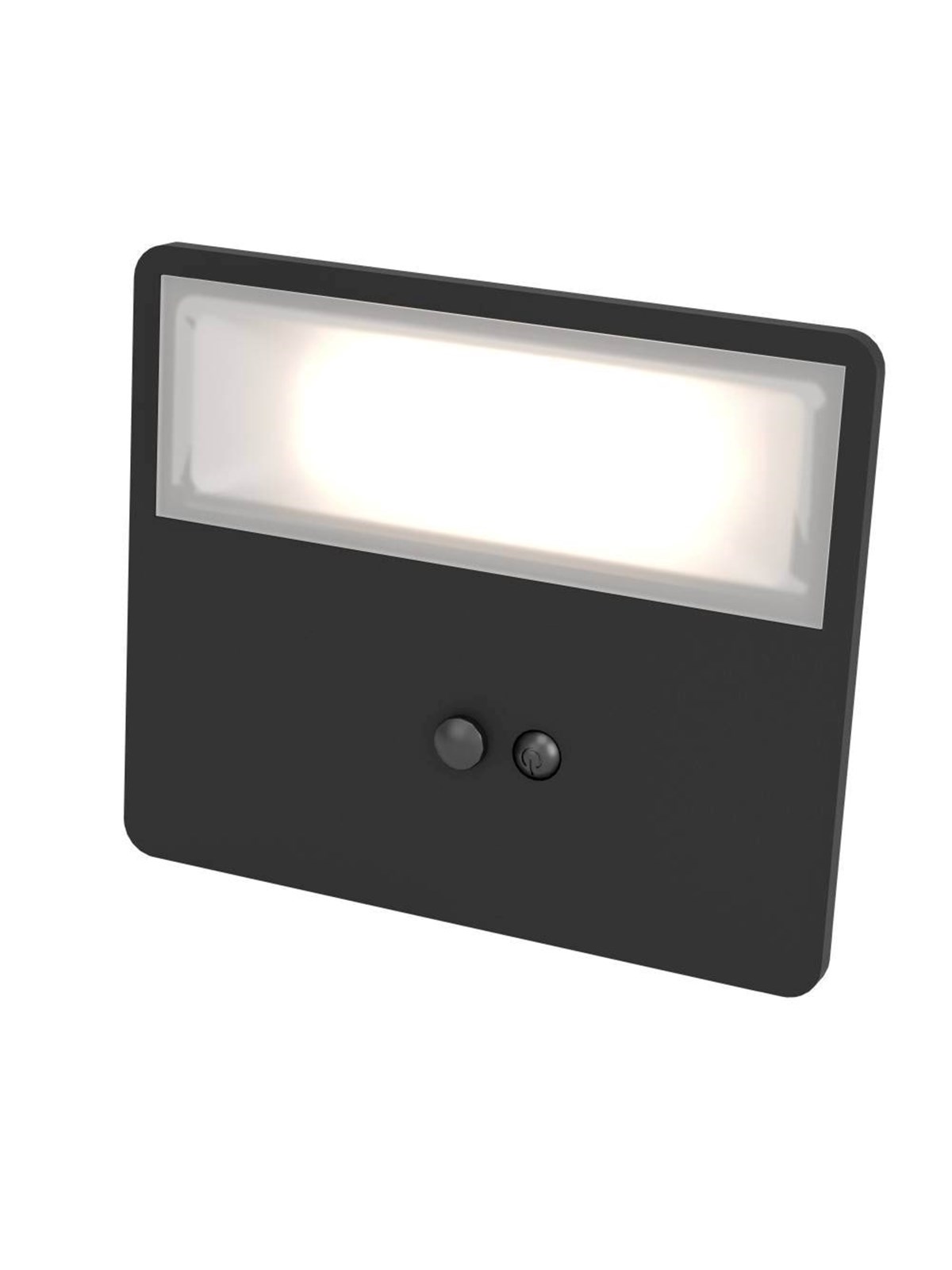 EGLO Panettieri Solar Wall 860LM with Sensor Black/White