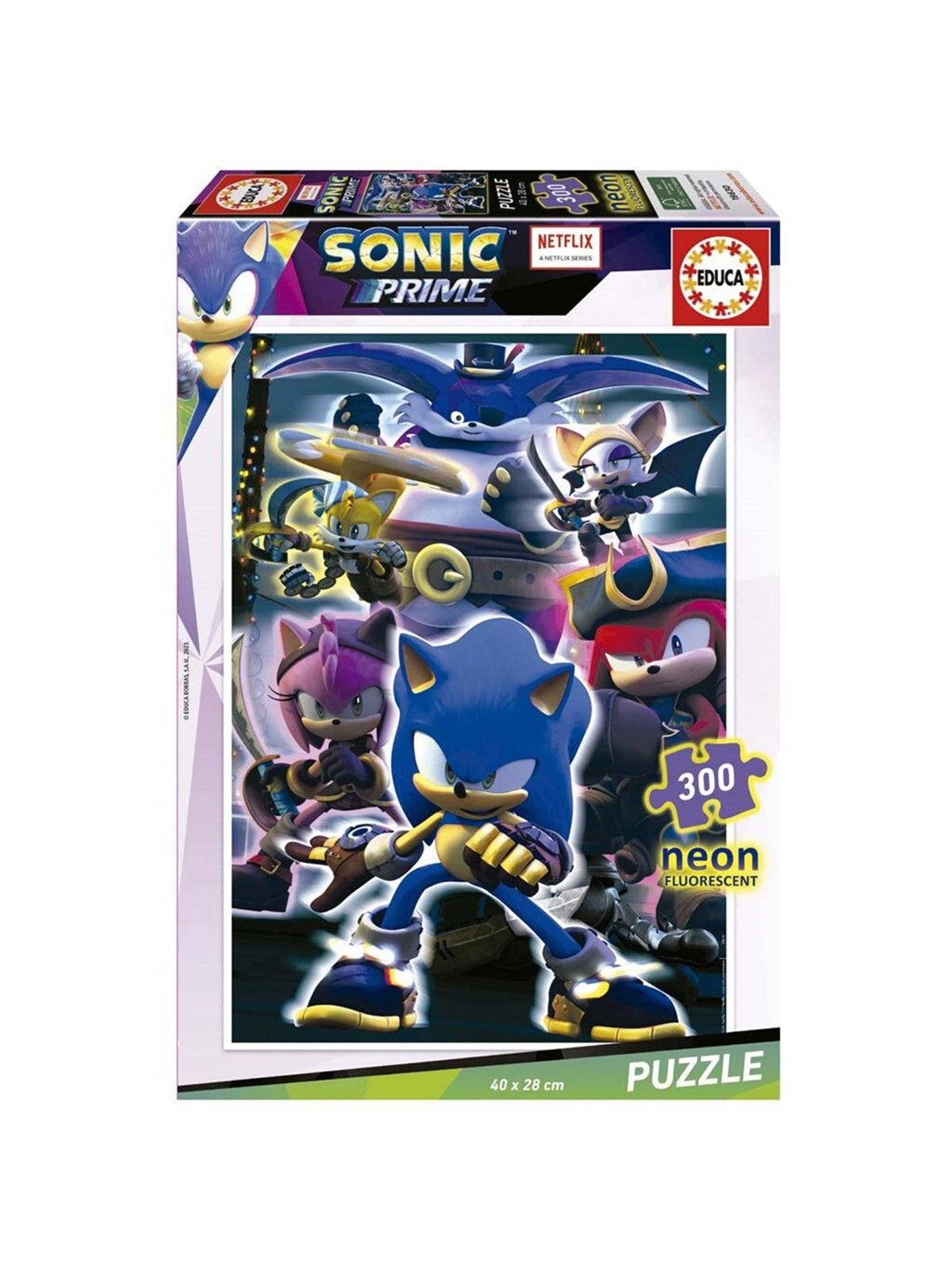 Educa 300 Sonic Prime Neon - Puzzle - 80-19630