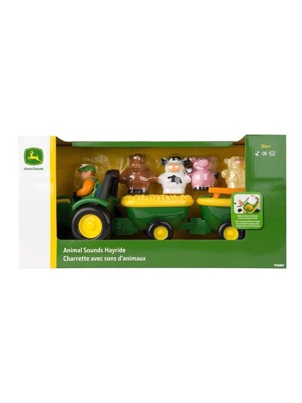 John Deere Animal Sounds Hayride - Spielzeugauto - 942-34908