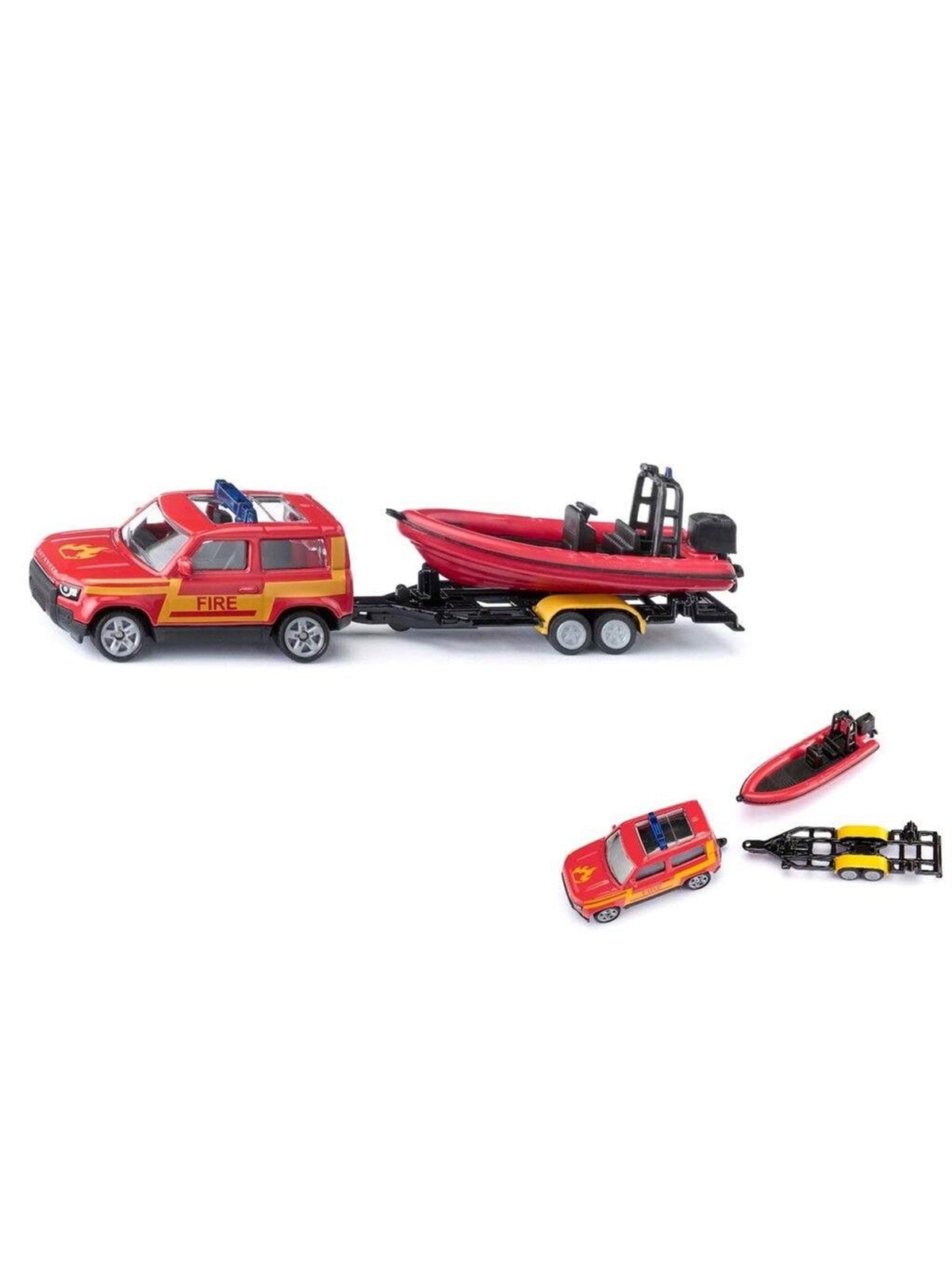 Siku Land Rover Defender With Boat - Spielzeugauto - 313-1608