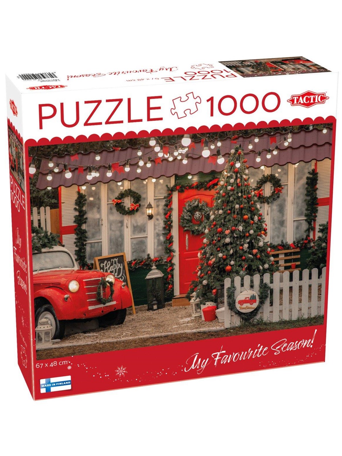 Tactic Christmas Porch 1000 Pcs Puzzle - 59606